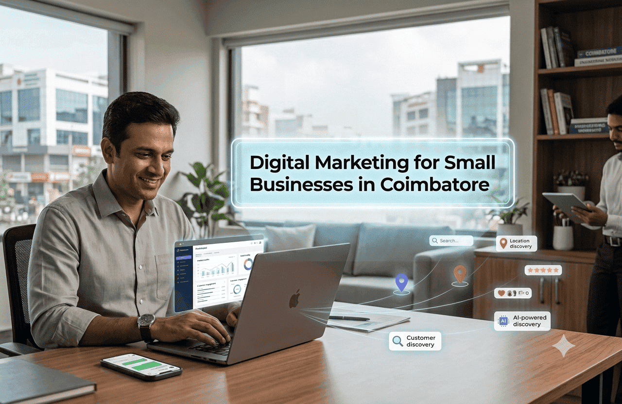 Digital Marketing for Small Businesses in Coimbatore: The 2026 Growth Playbook